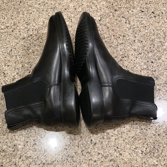 Size 12 Men’s (11 UK) Hogan Black Leather Chelsea Slip on Boots - Picture 9 of 13